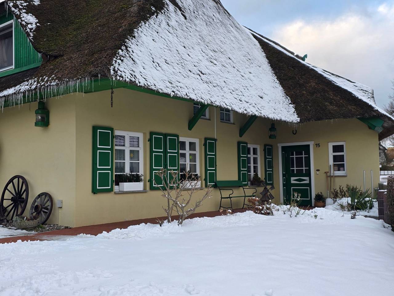 Ganze Ferienwohnung, Im Reetdachhaus - Id 44325 - Im Reetdachhaus in Wustrow, Fischland