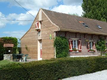 Gîte pour 4 personnes, avec terrasse, animaux acceptés à Bailleul