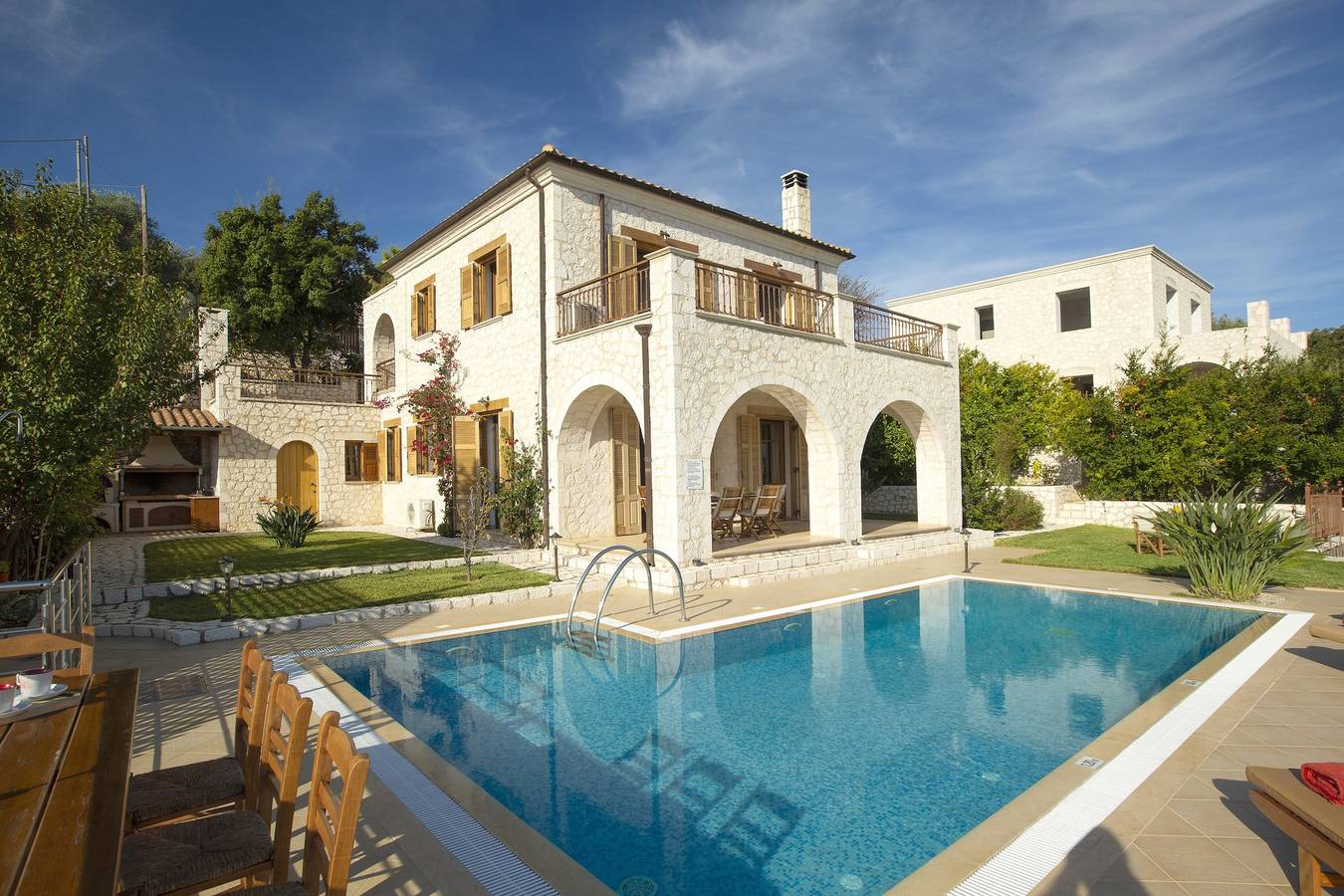 Luxury stone-made villa with exceptional view & pool in Απόλπαινα, Πόλη της Λευκάδας