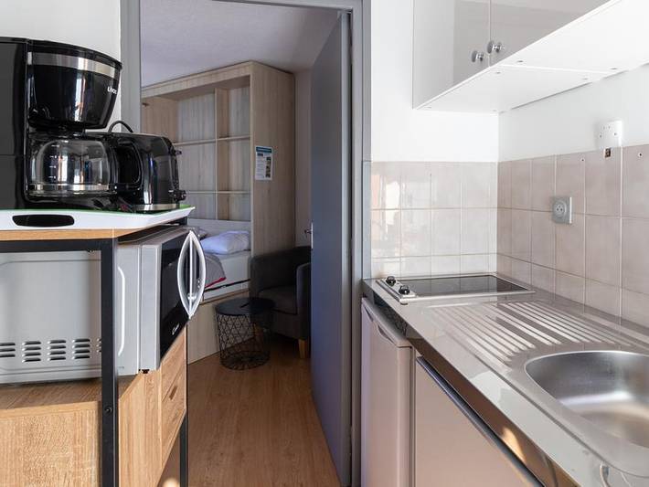 Ganzes Studio, Camping L'Ecrin du Lac - Studio 4 personen - Komfort in Chorges, Nationalpark Écrins