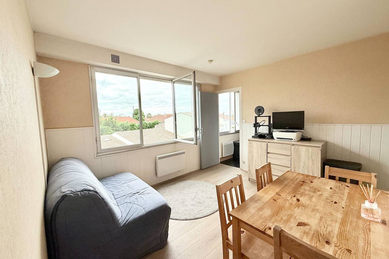 Apartamento entero, Bright apartment for 4 people in La Rochelle, Región de La Rochelle