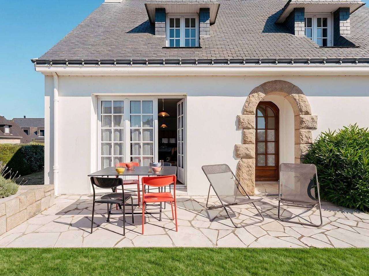 Maison Néo-Bretonne 6 pièces avec jardin à Carnac - 9 personnes in Carnac, Côte des Mégalithes