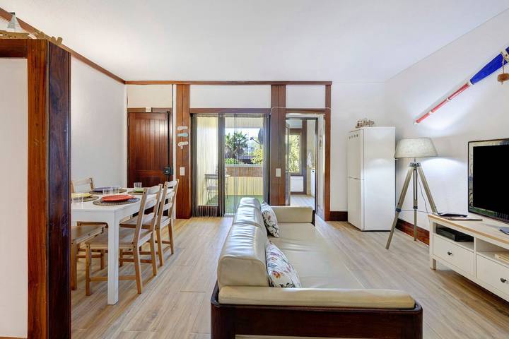 Apartamento de férias para 5 pessoas, com Varanda