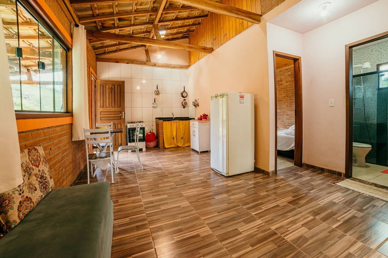 Refúgio na Natureza:Confortável chalé bem equipado in Lima Duarte, Minas Gerais