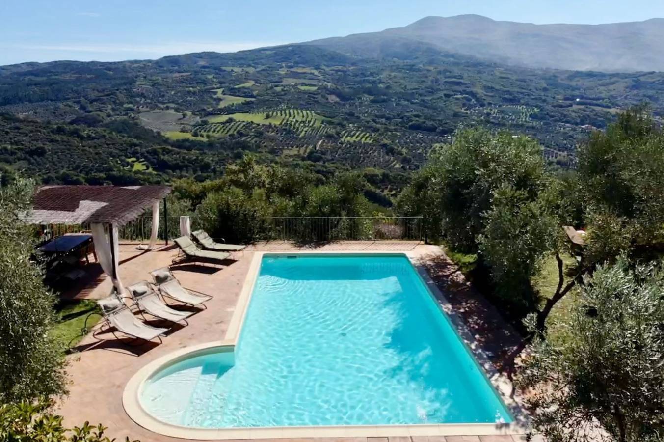 Villa für 8 Personen mit Garten in Seggiano, Grosseto Provinz