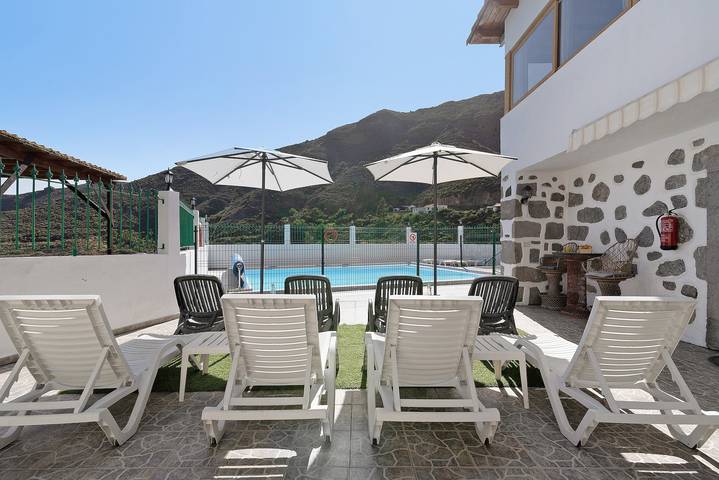 Ferienhaus für 16 Personen, mit Garten und Kinderpool sowie Seeblick in Gran Canaria Süd - 2
