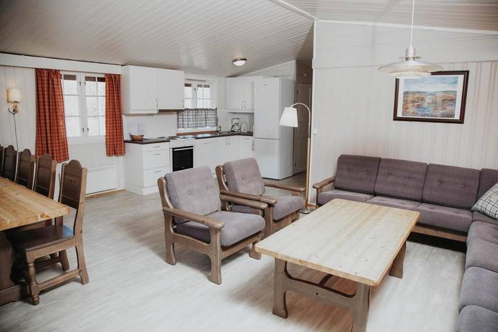 Bungalow für 9 Personen, mit Terrasse und Ausblick sowie Sauna in Norwegen - 4