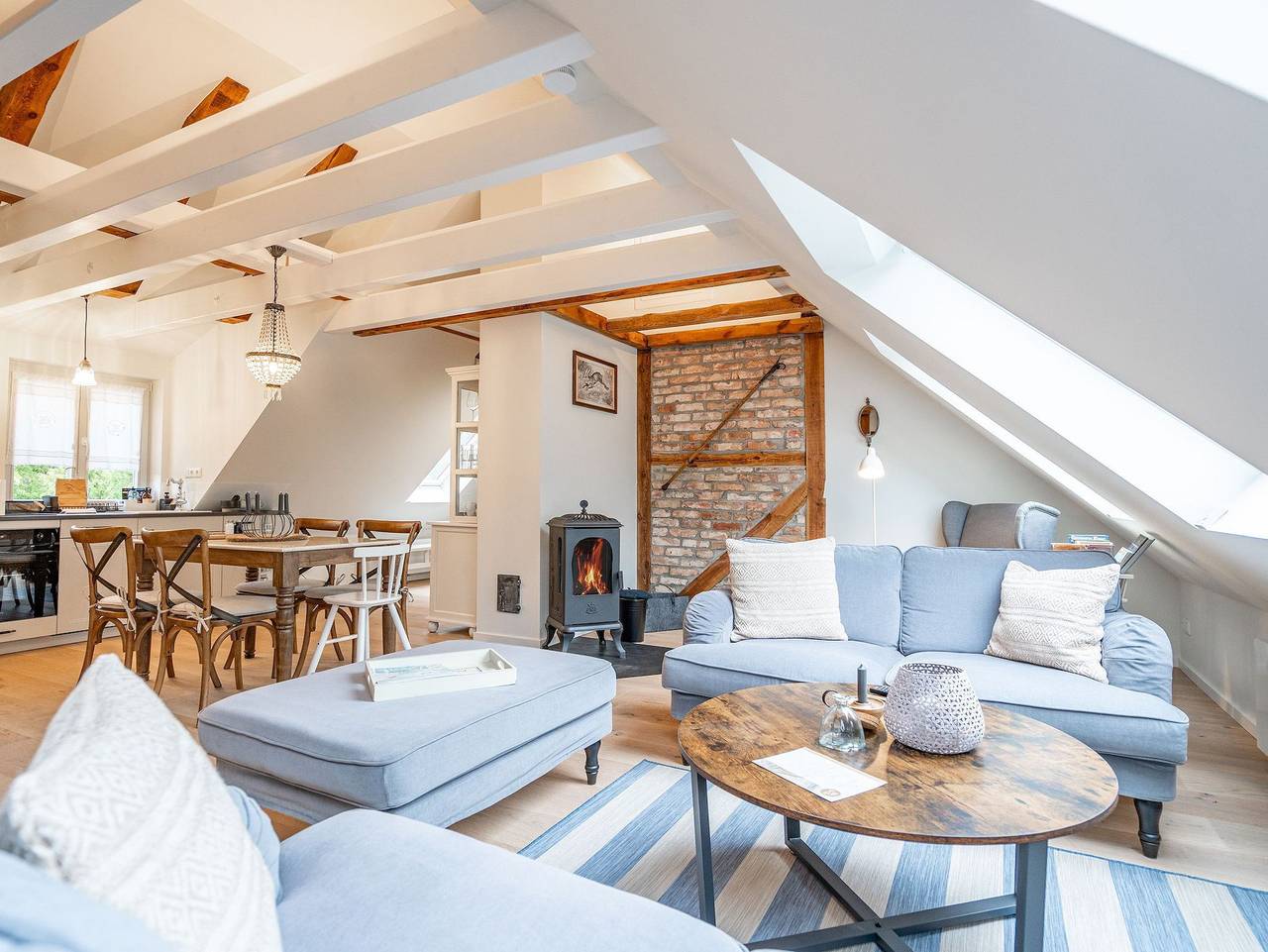 Ganze Ferienwohnung, Altes Tagelöhner Haus - Whg. 1 in Pudagla, Usedom