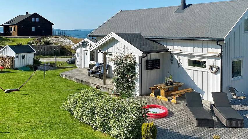 Ferienhaus für 9 Personen, mit Terrasse, mit Haustier in Strand (Rogaland)