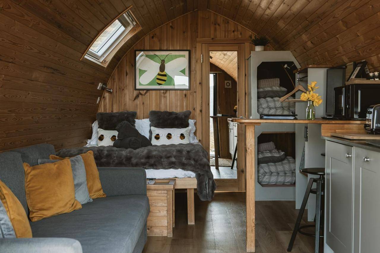 The Huts at Highside Farm in Lake District