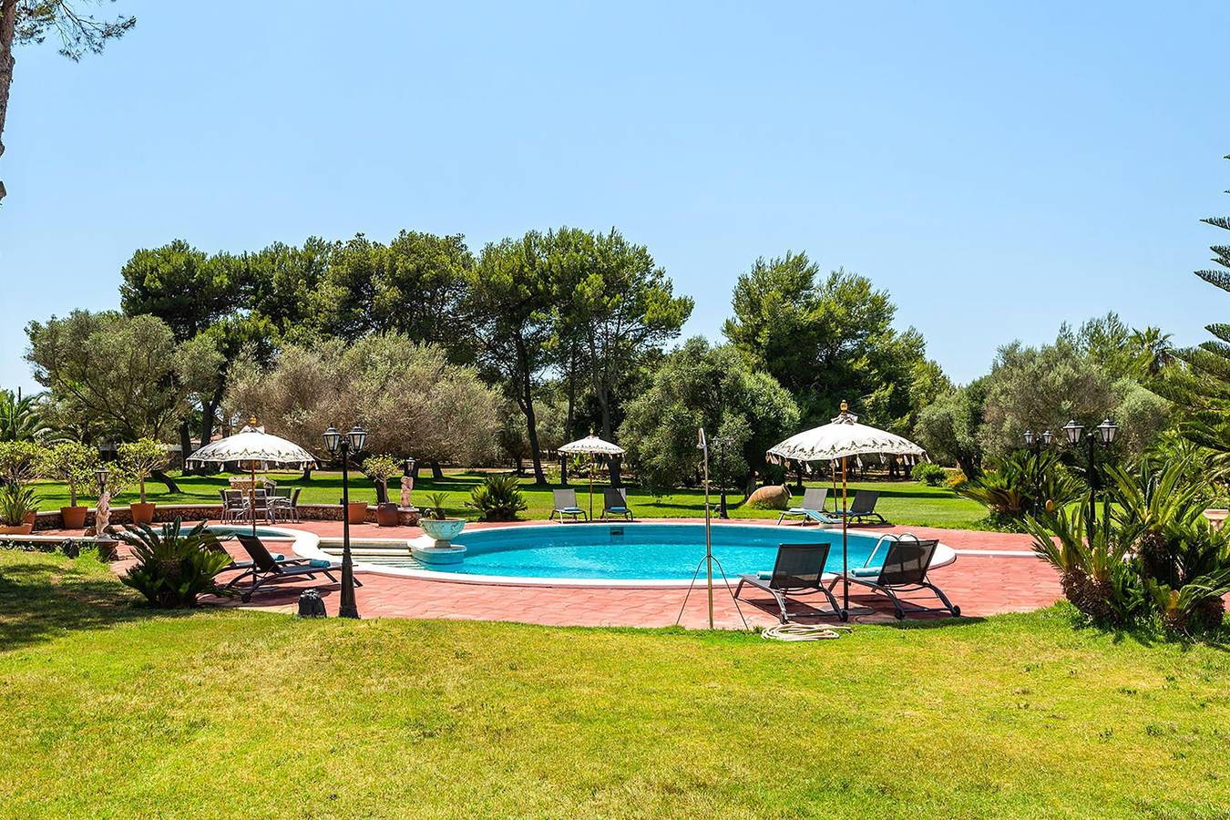 Villa Fountain in Son Carrió (Menorca), Ciutadella
