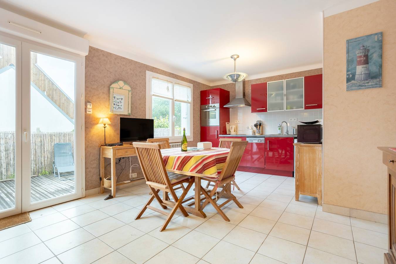 Appartement entier, Appartement « Ty Yveline - Côté Terrasse » avec terrasse privée in Fouesnant, Côte de Cornouaille