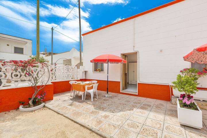 BnB für 4 Personen, mit Garten in Torre Lapillo