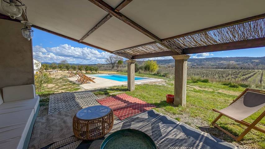 Location de vacances pour 10 personnes, avec jardin et terrasse, adapté aux familles à Tulette - 2