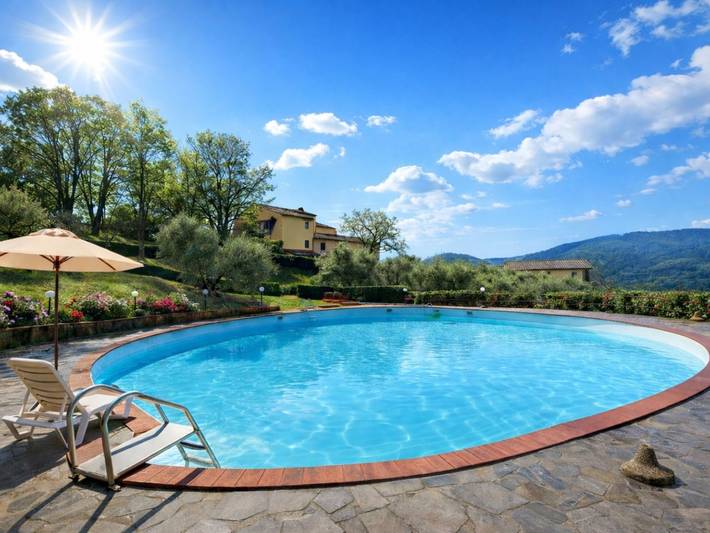 Gîte pour 11 personnes, avec jardin à Pontassieve