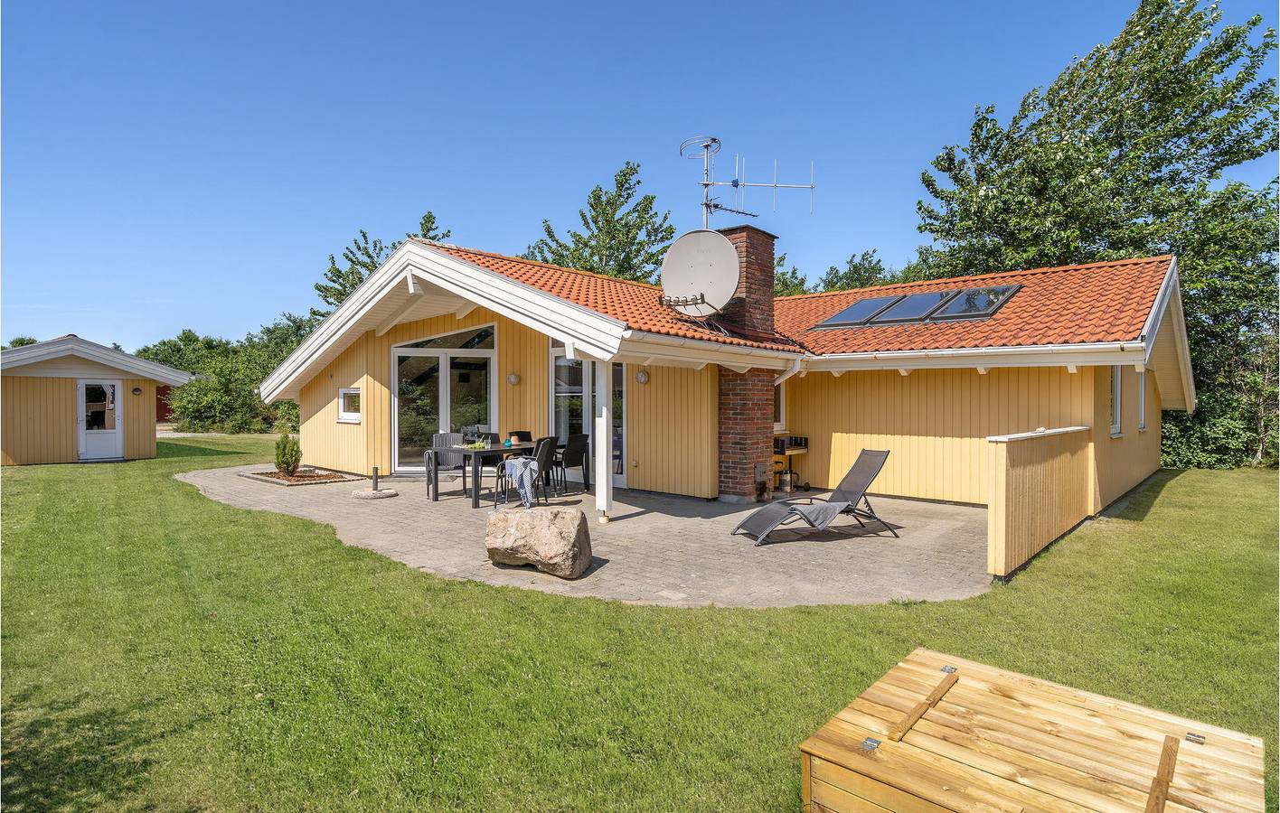 Ferienhaus für 6 Personen mit Whirlpool in Skaven Strand, Ringkøbing Fjord