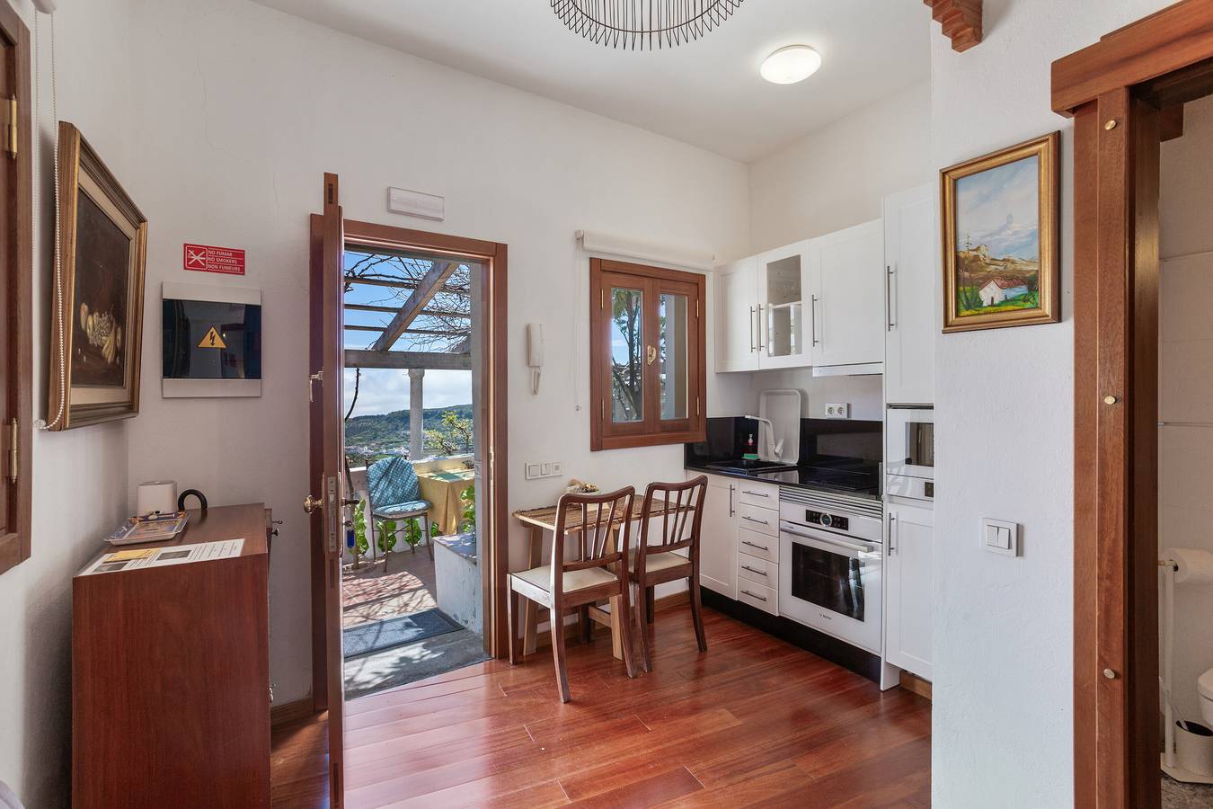 Appartement entier, Vacances 'Junior Suite' avec vue sur les montagnes, Wi-Fi et climatisation in El Peñón, Vega de San Mateo