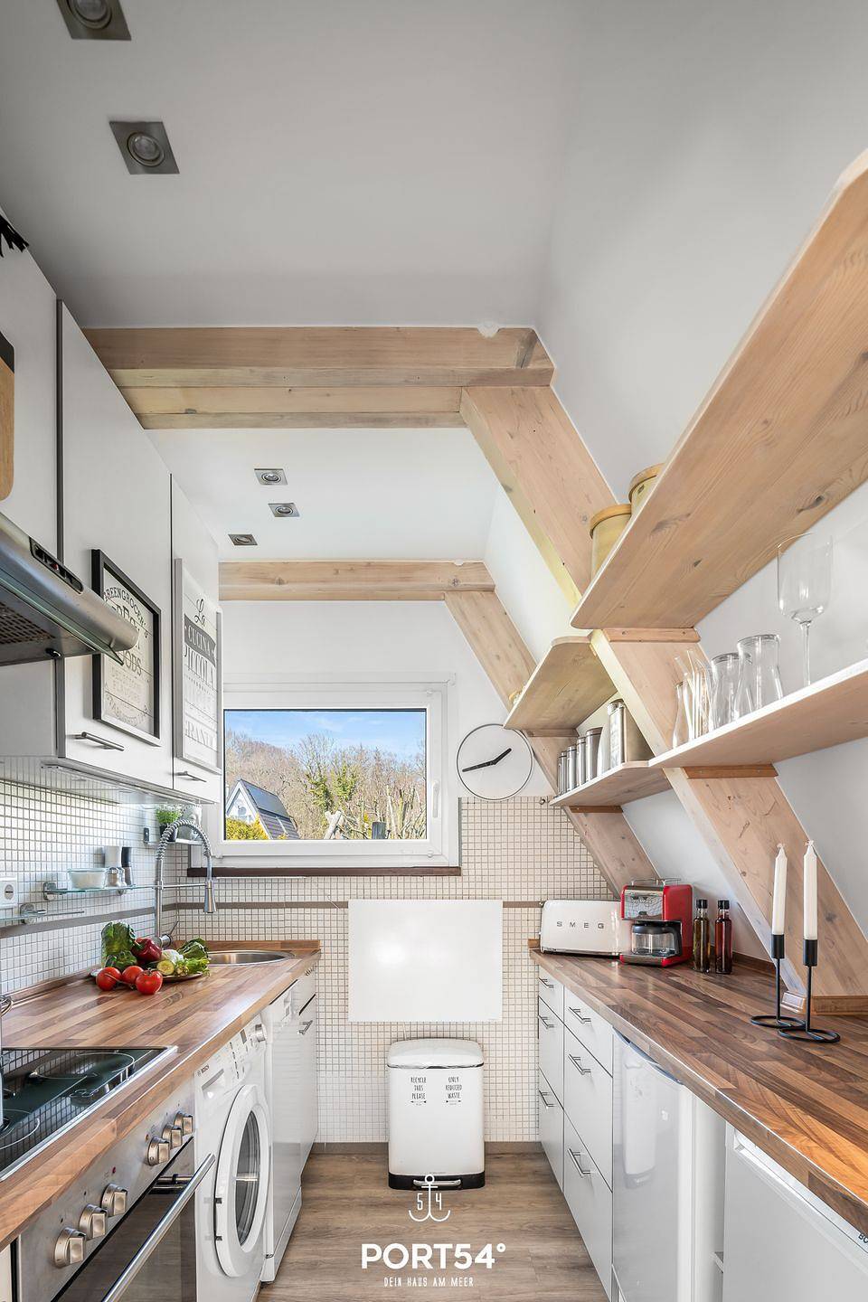 Lounge am Meer - Kaminofen, Dusche, 2 Terrassen, Markise, Grill, Waschmaschine in Ostseebad Damp, Damp