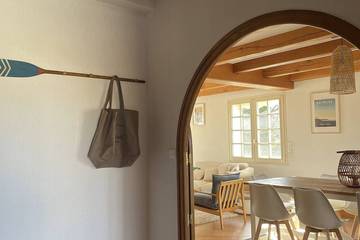 Gîte pour 11 personnes, avec jardin et jacuzzi dans Port de Kercabellec