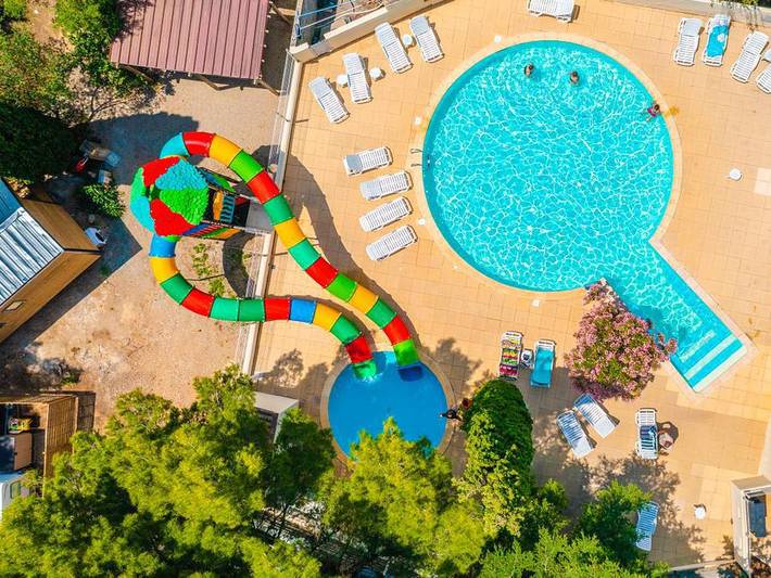 Camping für 4 Personen, mit Terrasse in Frontignan