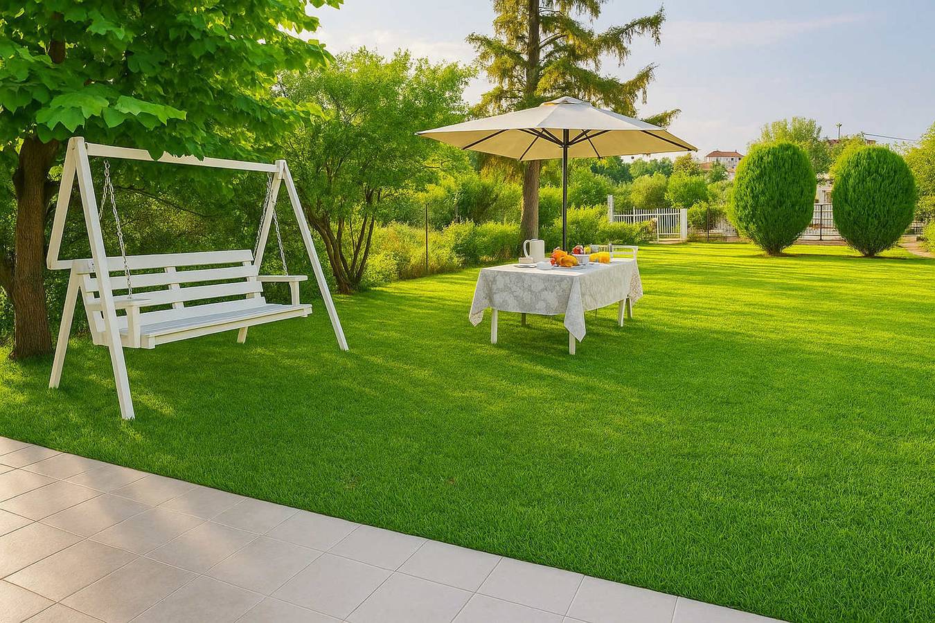 Ganze Wohnung, Ferienwohnung für 4 Personen mit Garten in Chalkidiki