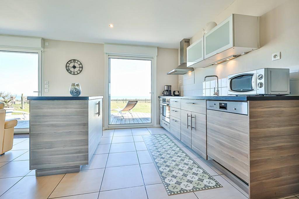 Les Pieds dans l'eau in Quinéville, Cherbourg en omgeving