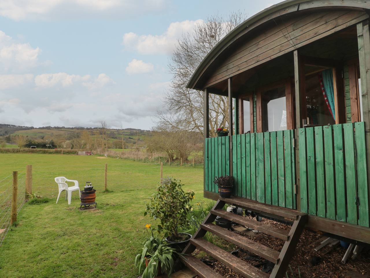 Harri's Hut in West Bagborough, Somerset