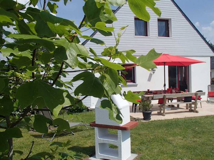 Gîte pour 8 personnes, avec jardin et terrasse à Erdeven