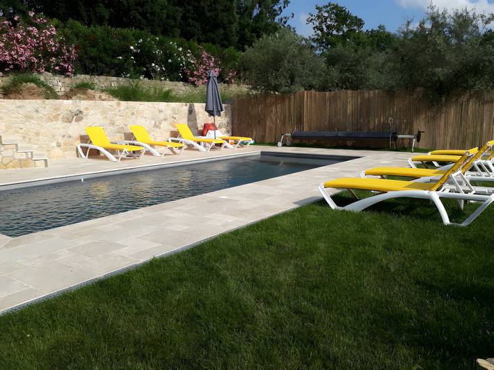 Maison de vacances pour 3 personnes, avec jardin