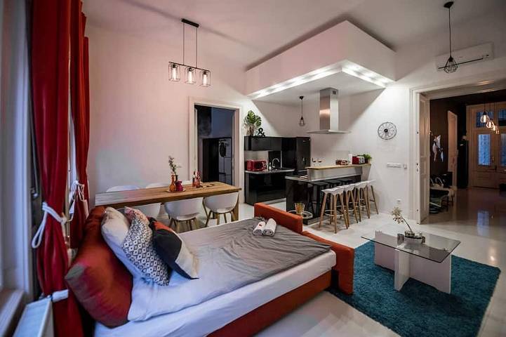 Appartement entier, Luxueux Downtown Appartement avec 4 chambres, 4 salle de bains in Budapest, Danube-Ipoly National Park