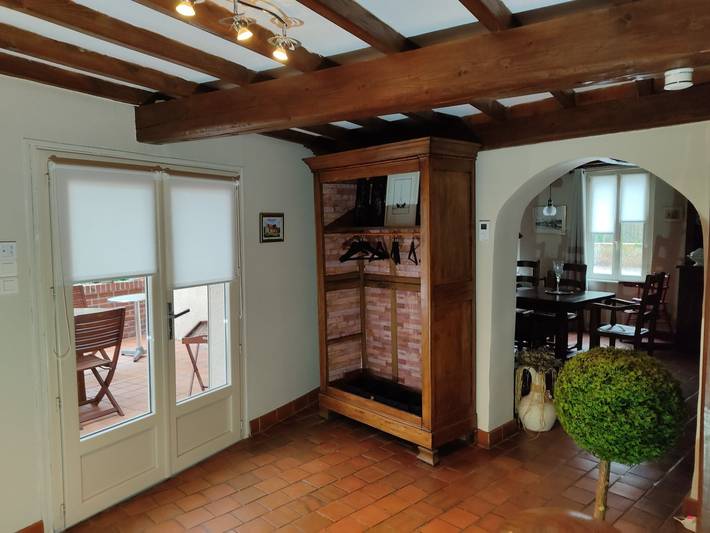 Gîte pour 5 personnes, avec terrasse et jardin, animaux acceptés à Lanchères - 4