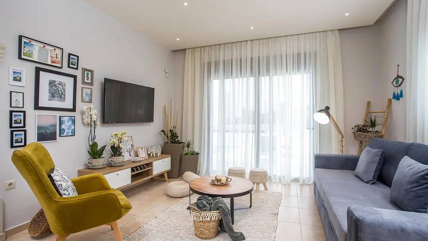 Location de vacances pour 6 personnes, avec balcon et piscine à Faliráki - 2