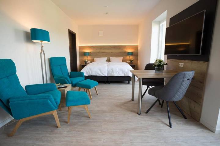 Apartmenthotel für 4 Personen, mit Terrasse und Garten in Dinklage