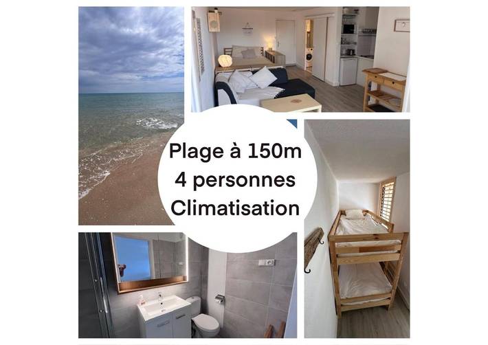 Gîte pour 4 personnes, avec vue et terrasse, animaux acceptés dans Plage Robinson - 2