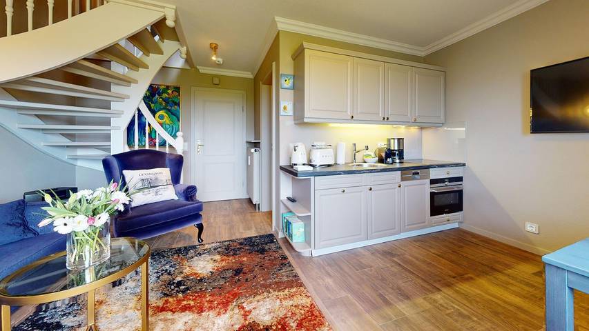 Ganze Wohnung, Gemütliche Ferienwohnung für zwei Personen mit Blick auf das Morsumer Watt. in Sylt-Ost, Sylt (Gemeinde)