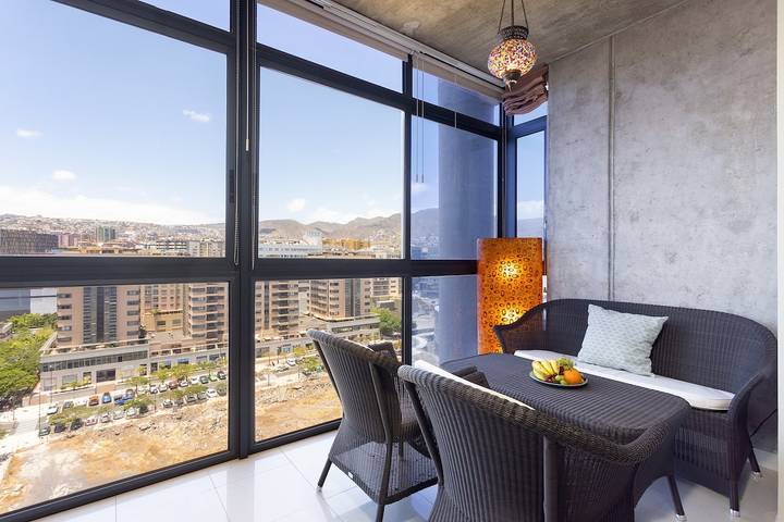 Ferienwohnung für 4 Personen, mit Terrasse in San Andrés