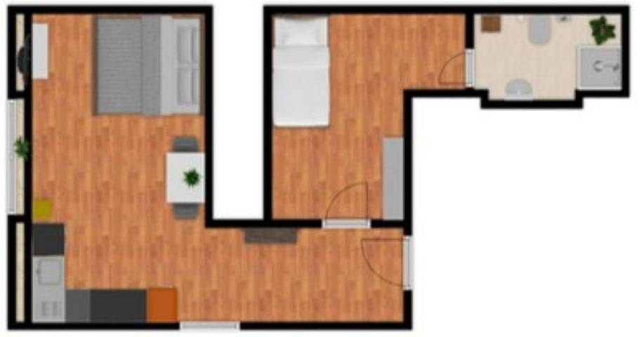 Ferienwohnung für 3 Personen, mit Seeblick und Ausblick in Hüde - 2