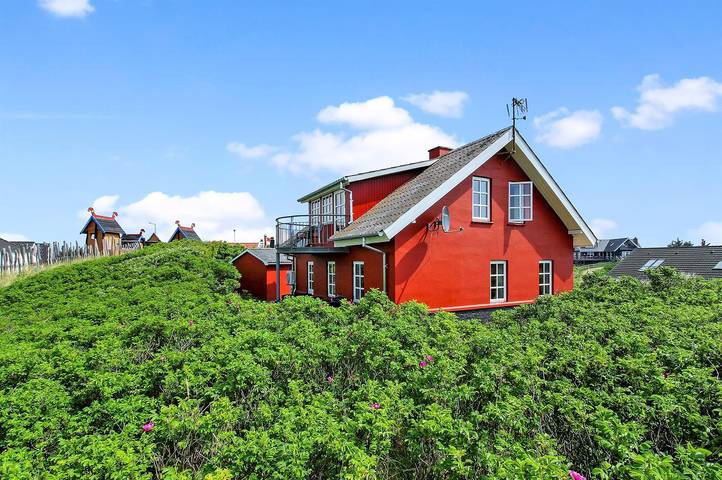 Ferienhaus mit Meerblick für 5 Personen, mit Terrasse in Vejers Strand
