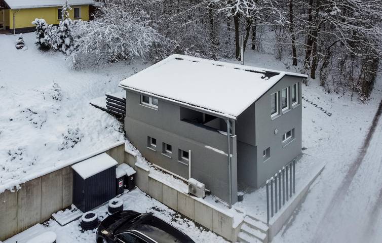 Ferienhaus für 6 Personen, mit Terrasse und Garten sowie Sauna und Ausblick in Thüringen - 3