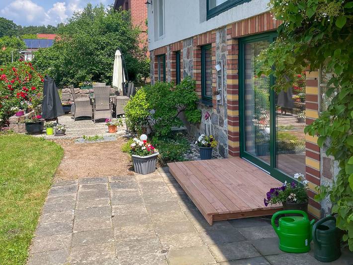 Ferienwohnung für 7 Personen, mit Terrasse und Garten sowie Seeblick in Uckermark - 3
