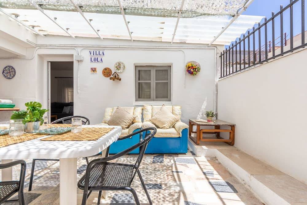 Schönes alleinstehendes Ferienhaus für 7 Leute mit Klimaanlage,  W-Lan, Tv und Haustiere erlaubt in La Cava, Deltebre