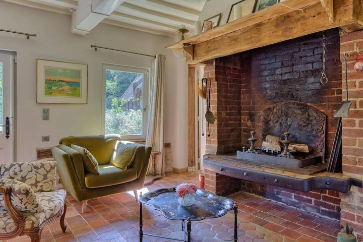 Location de vacances pour 10 personnes, avec vue et jardin dans Saint-Wandrille-Rançon - 4