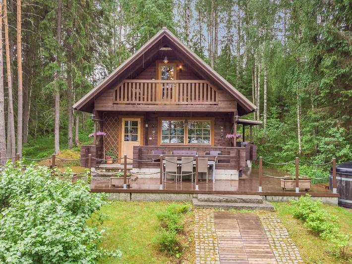 Ferienhaus für 7 Personen, mit Sauna