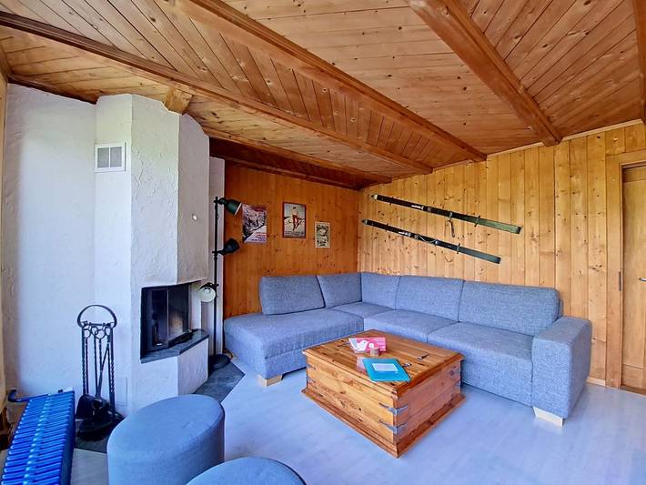 Ferienhaus für 6 Personen, mit Terrasse und Garten sowie Ausblick