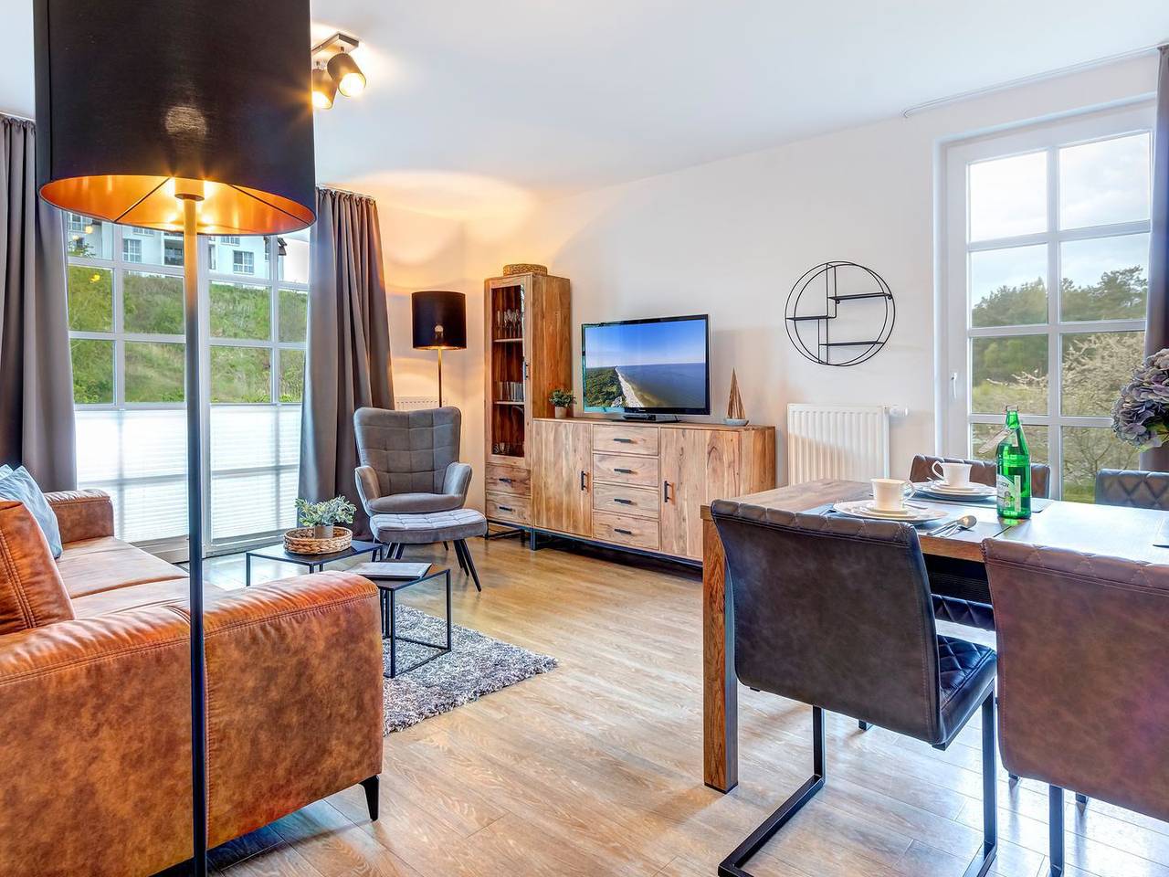 Ganze Wohnung, Herzlich Willkommen in der Residenz am Balmer See Whg. Bs43 in Balm auf Usedom. in Balm, Benz