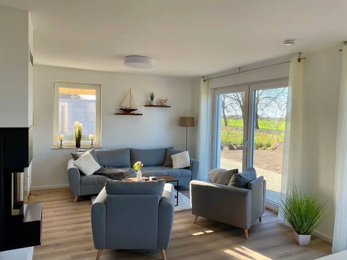Ferienhaus für 6 Personen, mit Sauna und Garten am Salzhaff - 2