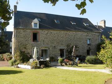 Chambre d’hôte pour 4 personnes, avec jardin dans la Manche