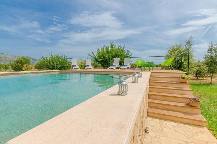 Son Sabater (Es Moli Nou) - Ferienhaus mit privaten Pool in sa Pobla. WiFi gratis in Sa Pobla, Mallorca Norden