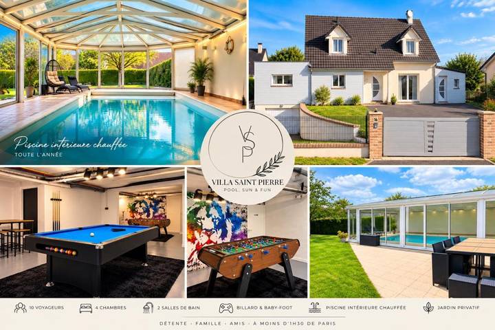 Location de vacances pour 10 personnes, avec Terrasse ainsi que Jardin et Piscine dans Saint-Pierre-des-Fleurs