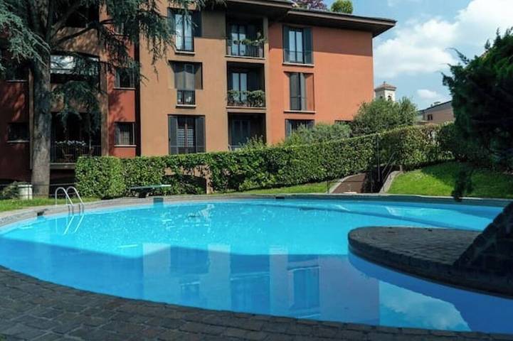 Ferienwohnung für 3 Personen, mit Pool